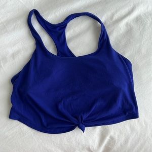 Alo Knot Tank Bra - Size Medium